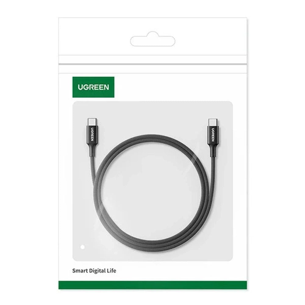 USB-C - USB-C adat- és töltőkábel UGREEN US557 (15267), 100W, 1m, Fehér