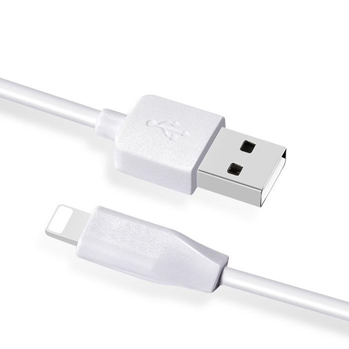 Adat- és töltőkábel USB-A - Lightning HOCO Rapid X1, 18W, 1m, Fehér
