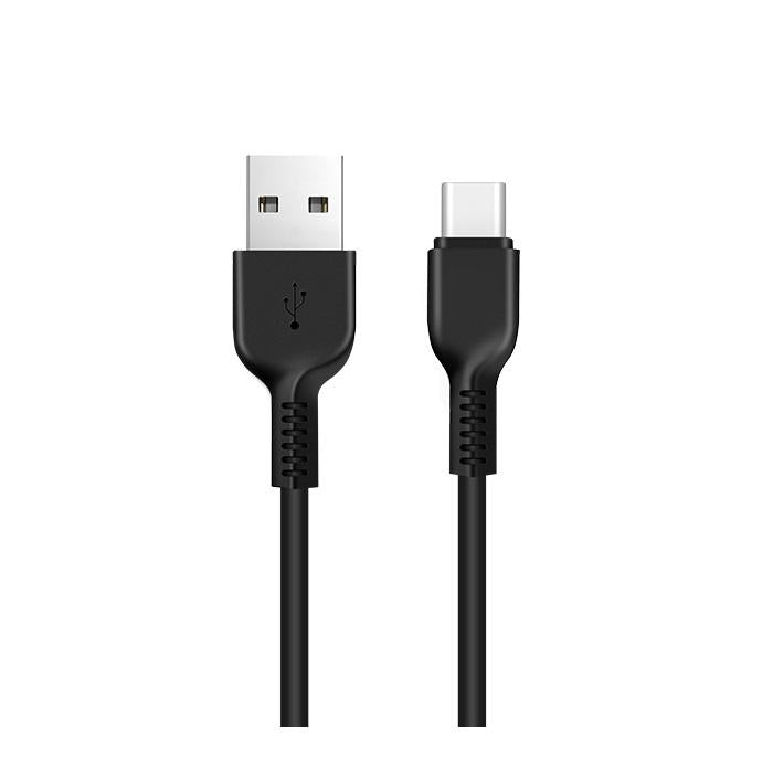 USB-A - USB-C adat- és töltőkábel HOCO Flash X20, 18W, 3m, fekete