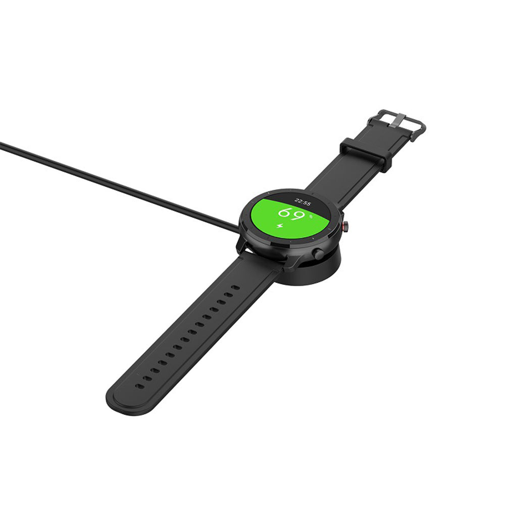Techsuit THA1 töltőkábel az Amazfit Watch Series számára, USB-A, Fekete