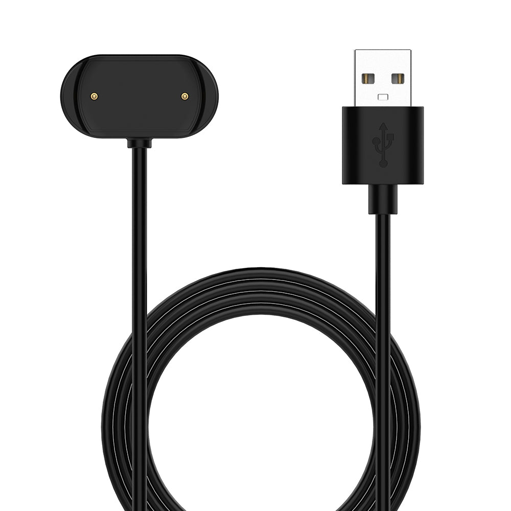 Techsuit THA3 töltőkábel az Amazfit Watch sorozathoz, USB-A, Fekete