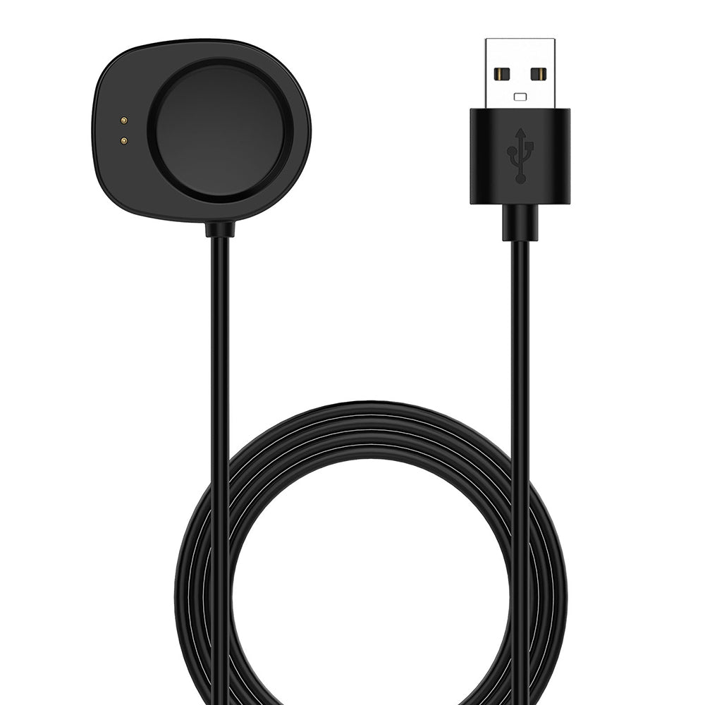 Techsuit THA4 töltőkábel Amazfit T-Rex 3 / Balance készülékekhez, USB-A, Fekete