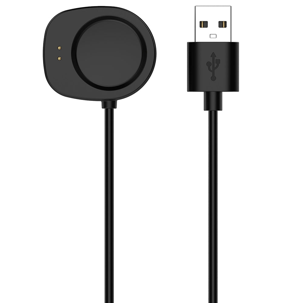 Techsuit THA4 töltőkábel Amazfit T-Rex 3 / Balance készülékekhez, USB-A, Fekete