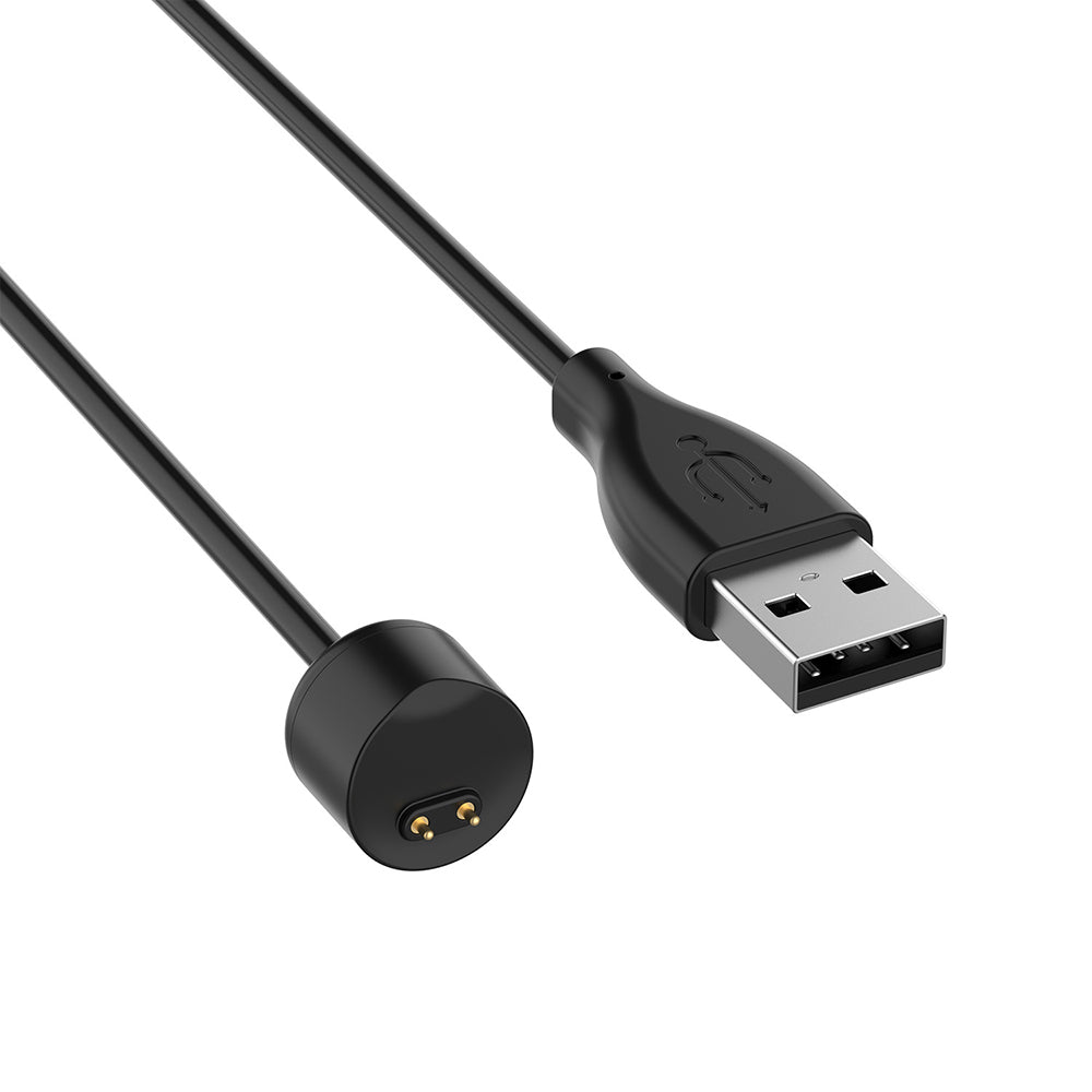Techsuit TXC1 töltőkábel Xiaomi Smart Band 7 / 6 / 5 készülékekhez, USB-A, Fekete