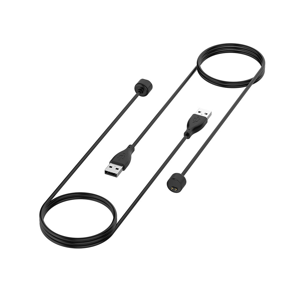 Techsuit TXC1 töltőkábel Xiaomi Smart Band 7 / 6 / 5 készülékekhez, USB-A, Fekete