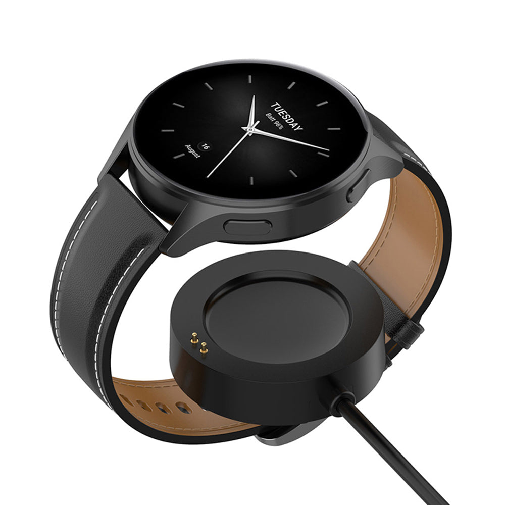 Techsuit TXC5 töltőkábel Xiaomi Watch H1 / Watch 2 Pro / Watch S2 készülékekhez, USB-A, Fekete