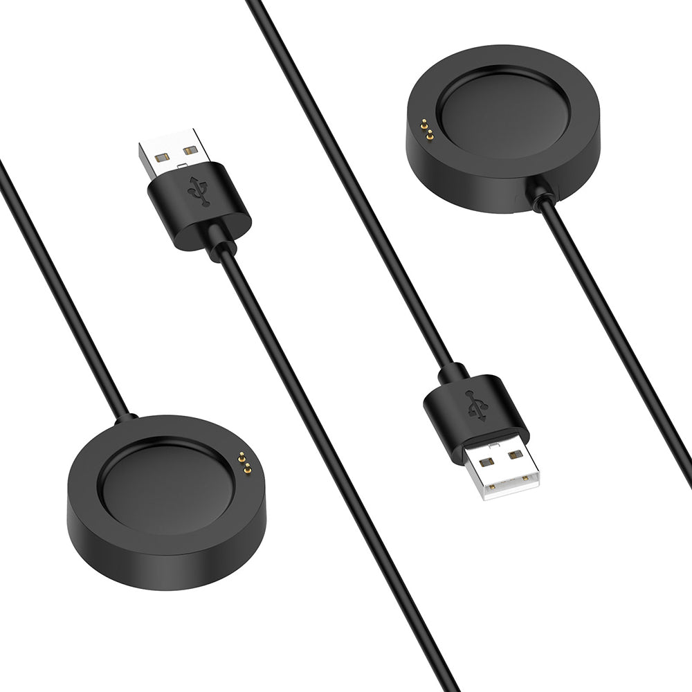 Techsuit TXC5 töltőkábel Xiaomi Watch H1 / Watch 2 Pro / Watch S2 készülékekhez, USB-A, Fekete