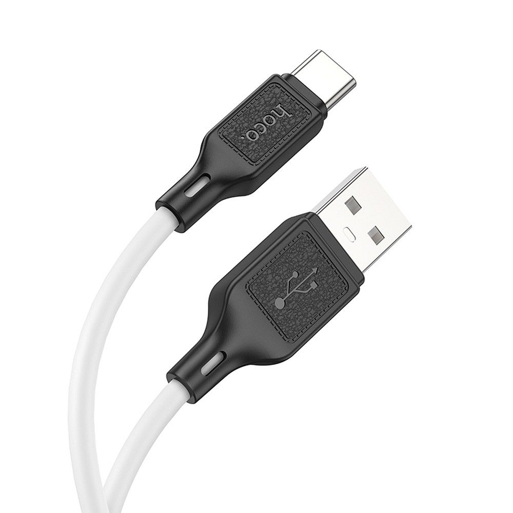 USB-A - USB-C HOCO X90 adat- és töltőkábel, 60W, 1m, Fehér