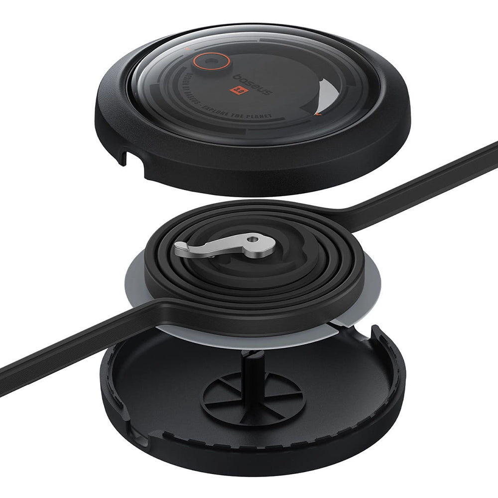 USB-C - Lightning / microUSB / USB-C Baseus Free2Draw Retractable töltőkábel, 100W, 1.1m, Fekete P10368700111-04