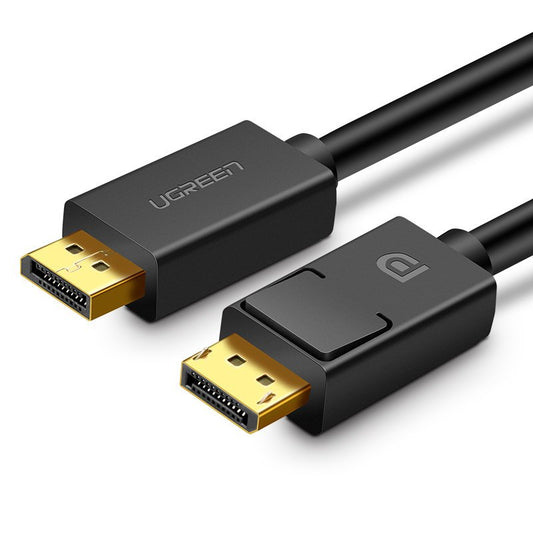 Videokábel UGREEN DP102, DisplayPort a DisplayPorthoz, 4K, 1,5m, fekete