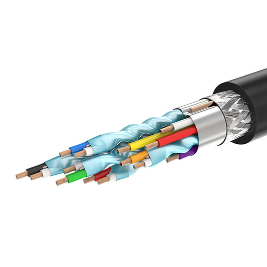 UGREEN szögletes videokábel, HDMI - HDMI, 4K, 1m, fekete