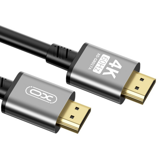 XO Design GB017B videokábel, HDMI - HDMI, 4K, 5m, Fekete