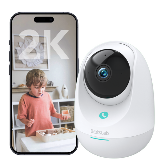 Botslab 2E Pro C213, Wi-Fi, 2K, 2K, 2K, beltéri megfigyelő kamera