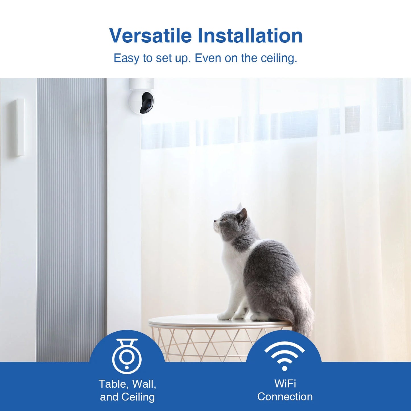 iMILAB C21 MI belső térfigyelő kamera, Wi-Fi, 2.5K