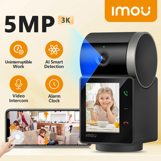 Imou Rex VT Pro Wi-Fi 3K beltéri megfigyelő kamera IPC-S2VBP-5M0WR