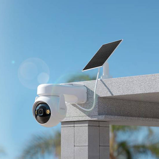 Imou Cell PT Kit Kültéri Biztonsági Kamera, Wi-Fi, 2K, IP66, Napelem, Fehér KIT/IPC-K9EP-3T0WE/FSP12-TYPEC