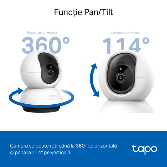 Térfigyelő kamera TP-LINK Tapo C220, Wi-Fi, 2K, beltéri kamera