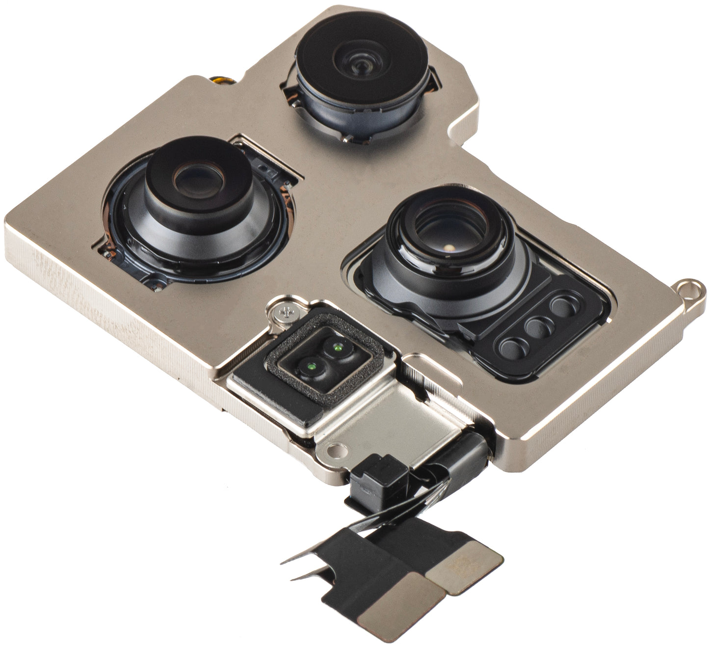 Apple iPhone 16 Pro hátsó kamera, szalaggal