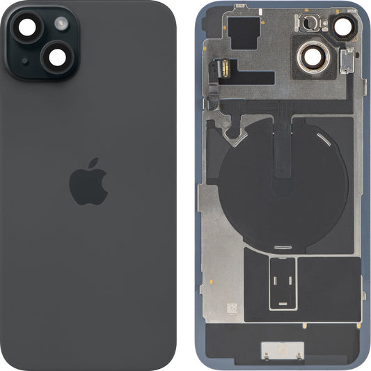 Apple iPhone 15 Plus akkumulátorvédő, fekete, cserélhető