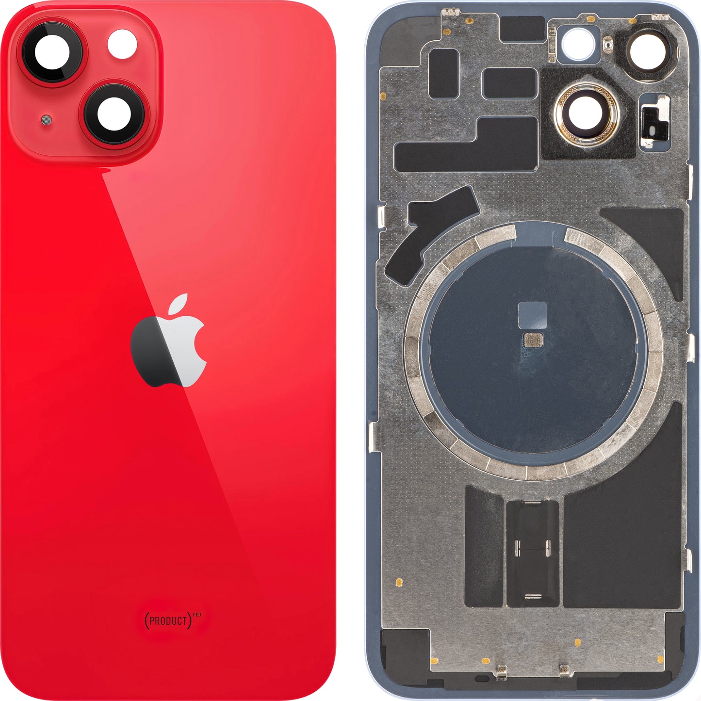 Apple iPhone 14 akkufedél, piros, Swap prémium