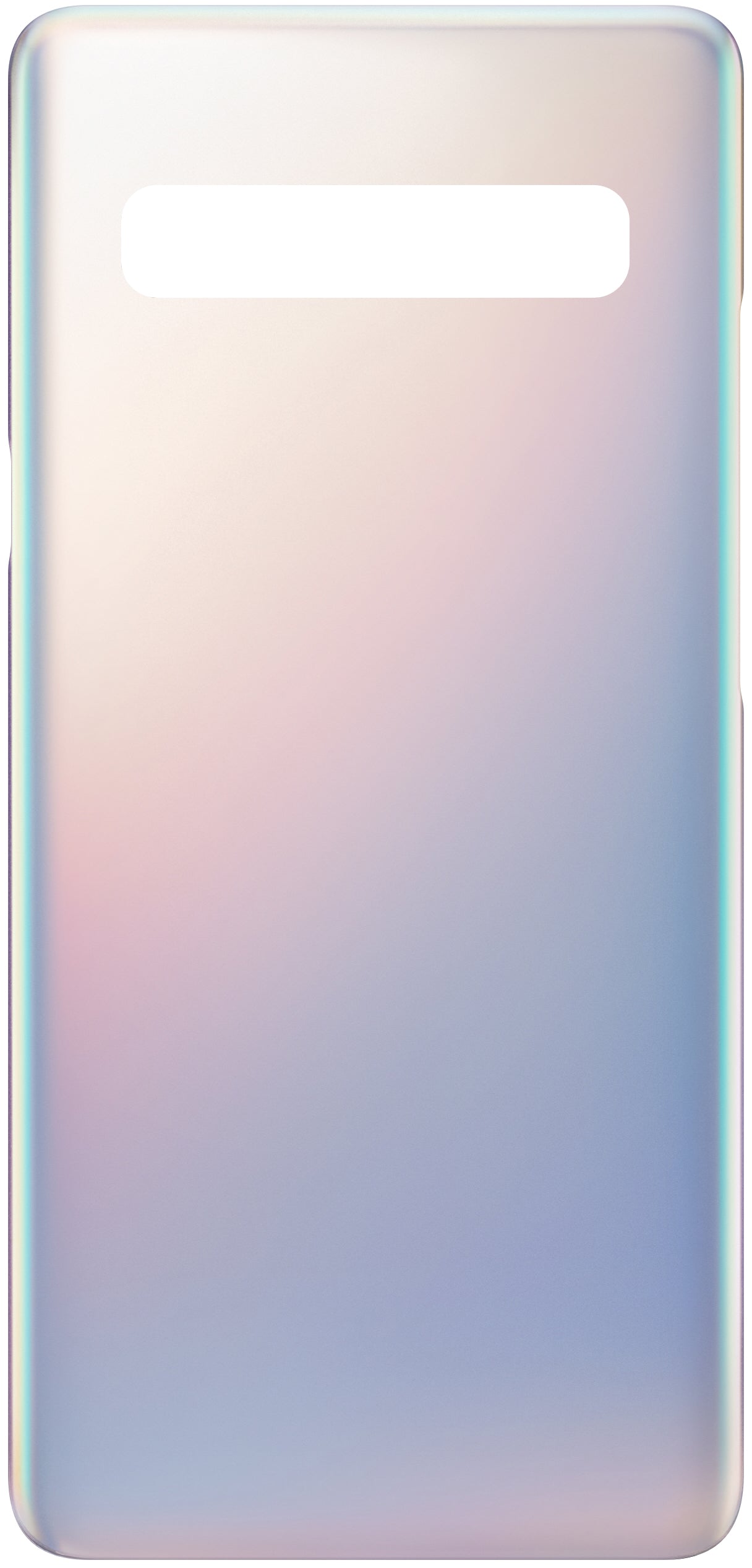Akkumulátor fedél kompatibilis a Samsung Galaxy S10 5G G977 készülékkel, Ezüst