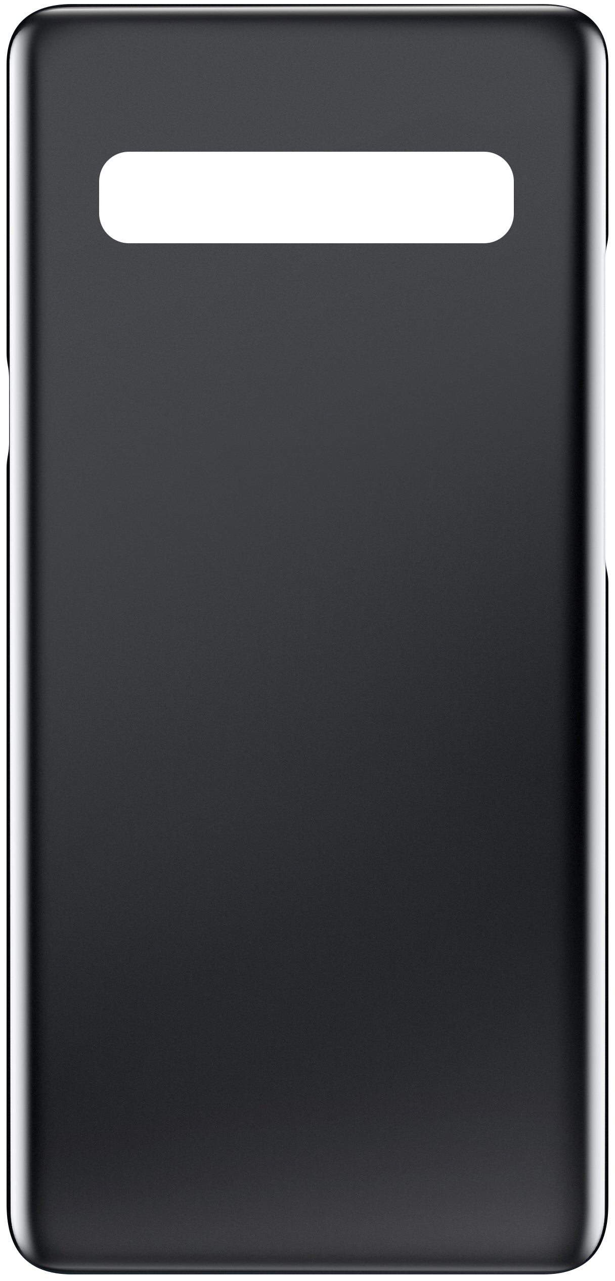 Akkufedél kompatibilis a Samsung Galaxy S10 5G G977 készülékkel, fekete