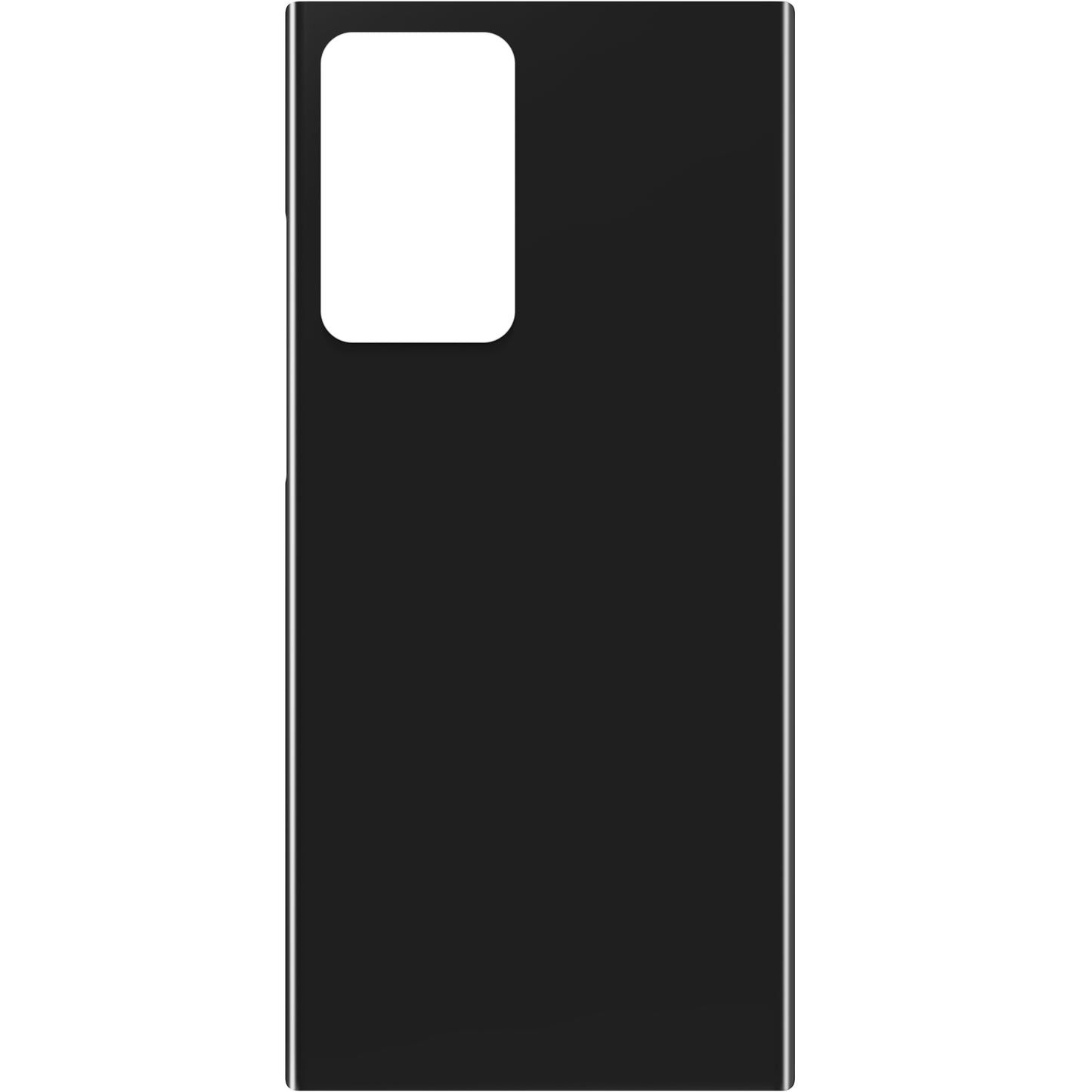 Akkumulátor fedél kompatibilis a Samsung Galaxy Note 20 Ultra 5G N986 készülékkel, fekete