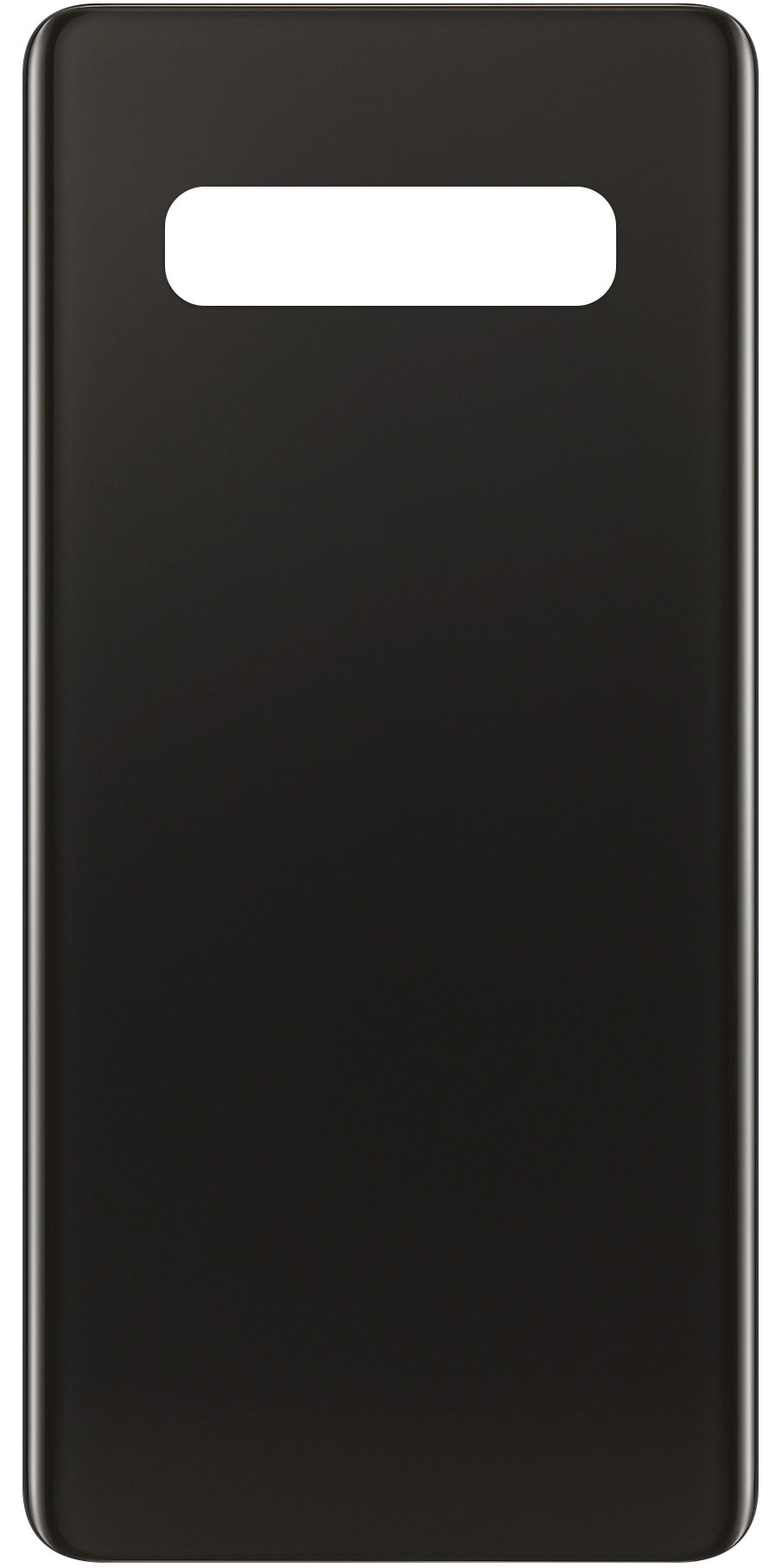Akkufedél kompatibilis Samsung Galaxy S10 G973-hoz, fekete