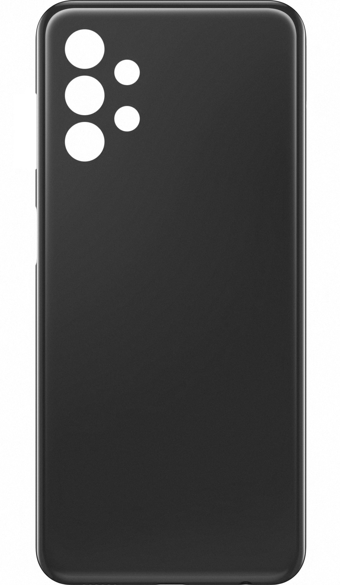 Akkufedél kompatibilis Samsung Galaxy A13 A137 / A13 A135, Fekete