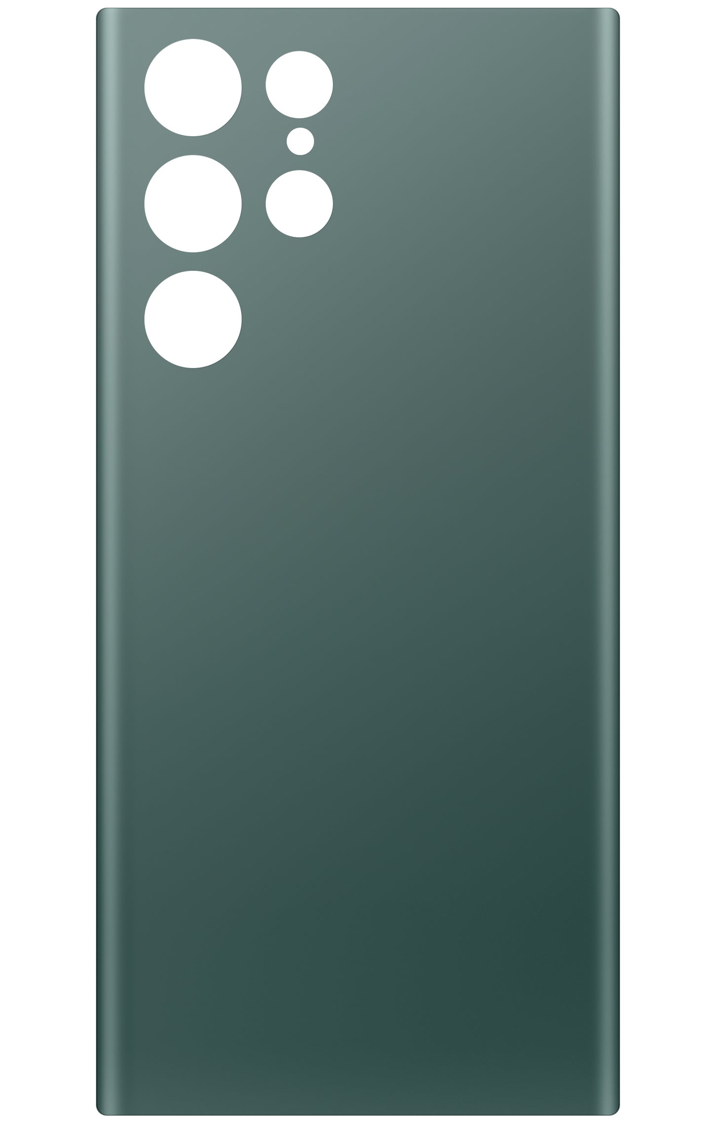 Akkumulátor fedél kompatibilis a Samsung Galaxy S22 Ultra 5G S908-hoz, zöld