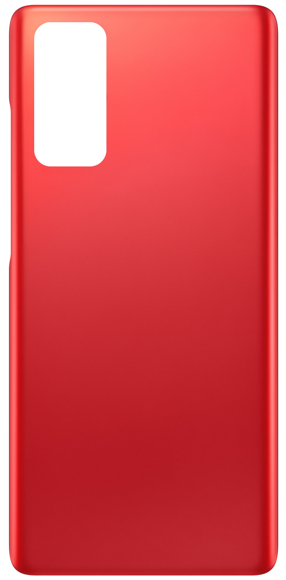 Akkumulátor fedél kompatibilis Samsung Galaxy S20 FE G780, Piros