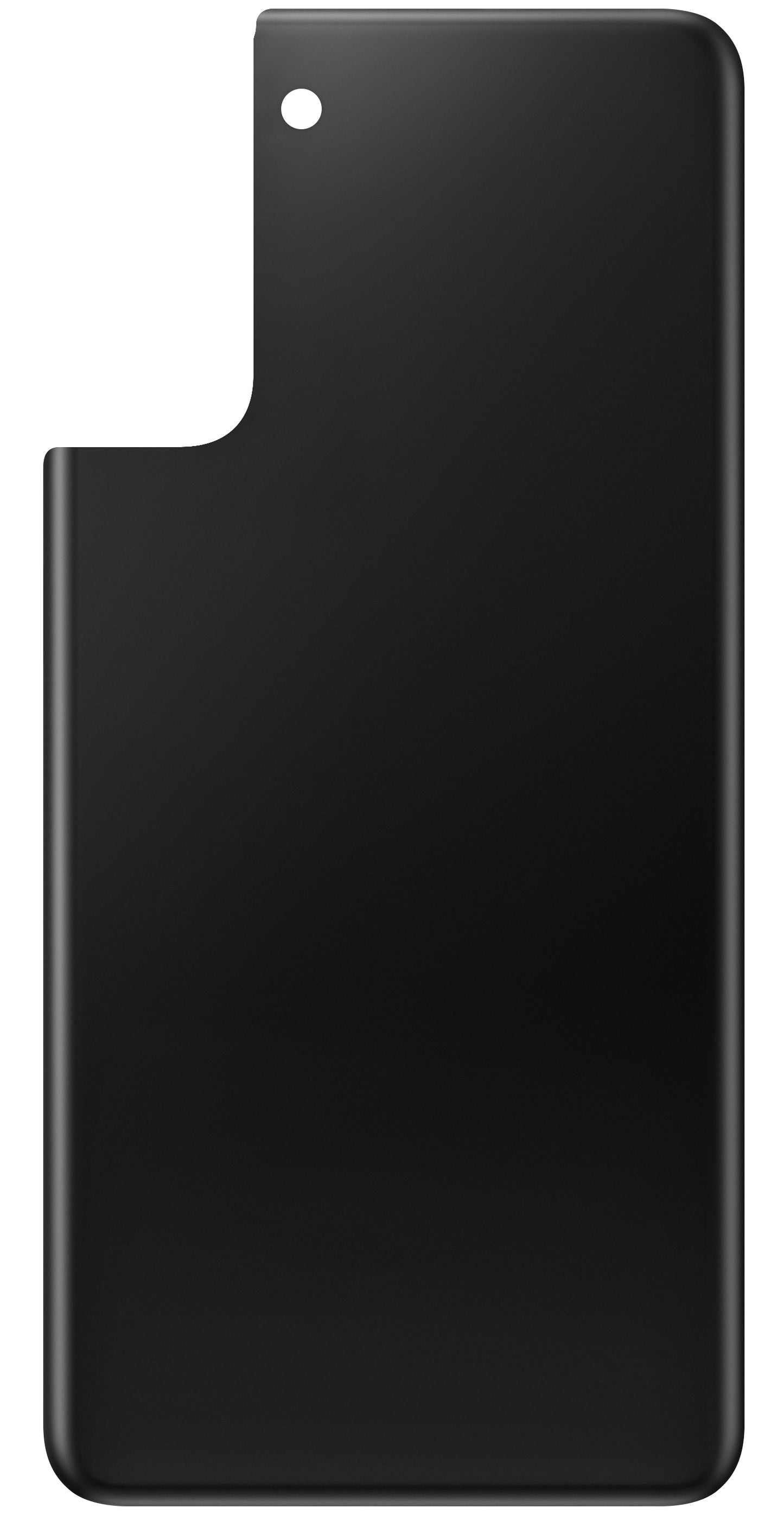 Akkumulátor fedél kompatibilis Samsung Galaxy S21+ 5G G996, Fekete