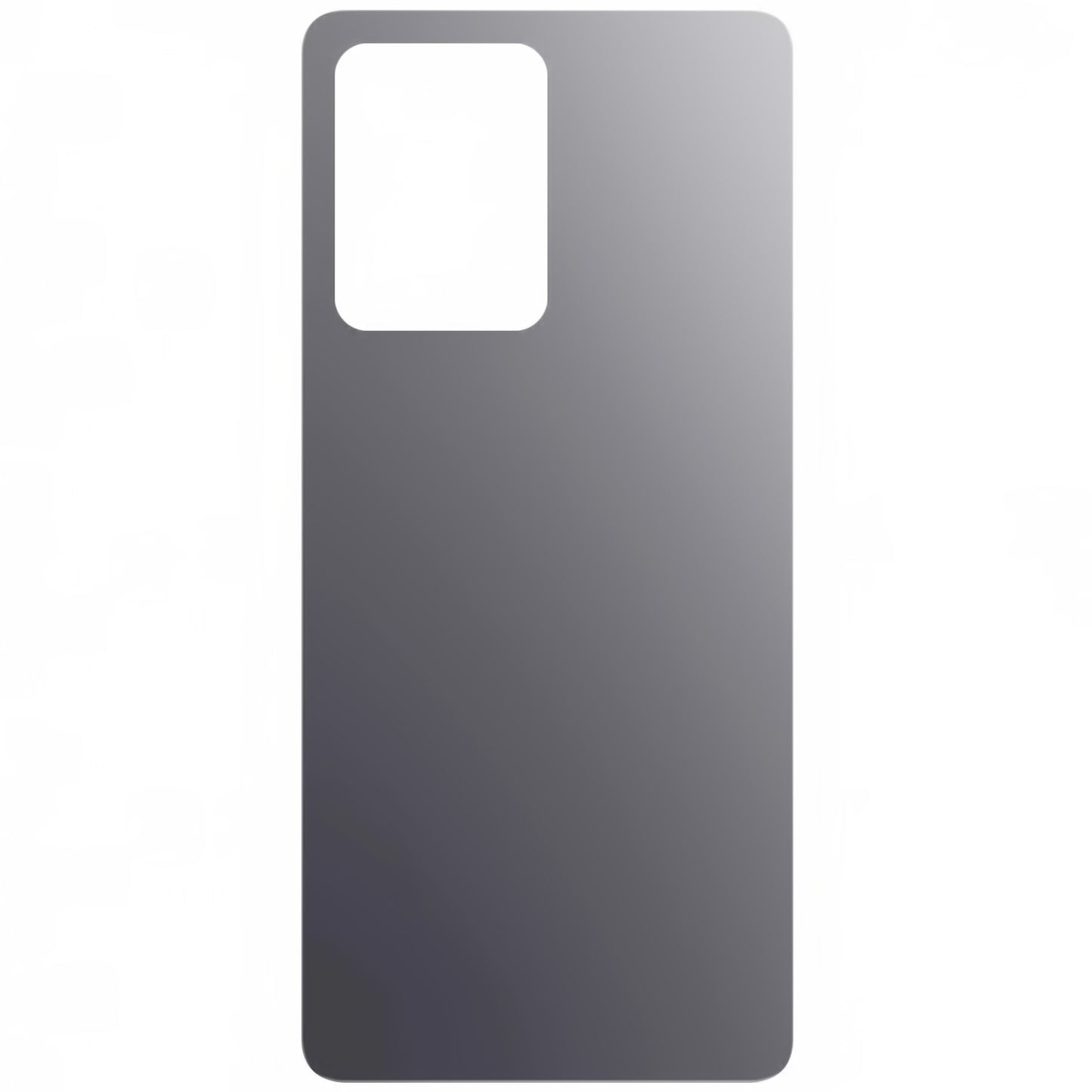 Akkufedél kompatibilis Xiaomi Redmi Note 12 Pro 5G-hez, fekete