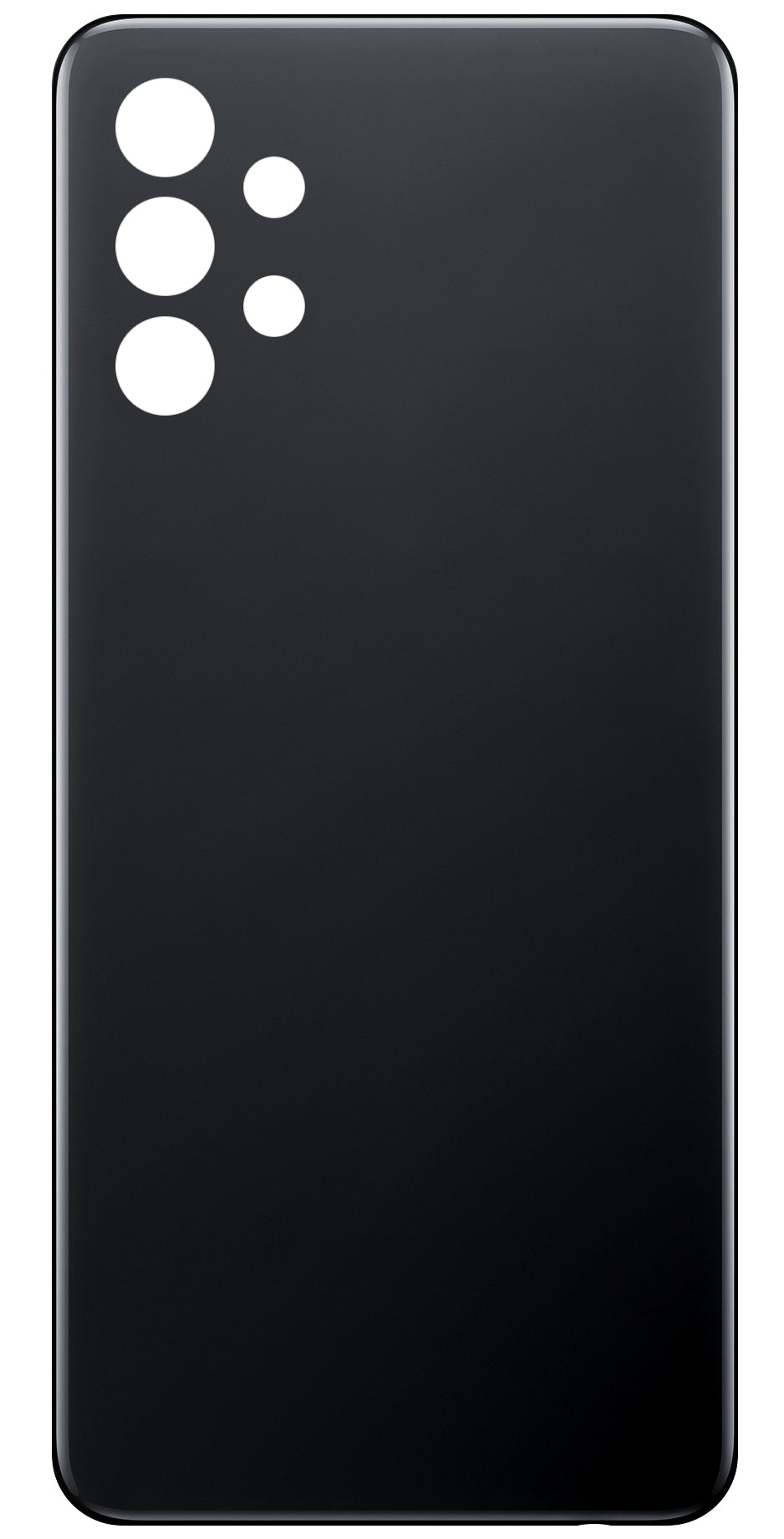 Akkufedél kompatibilis Samsung Galaxy A32 5G A326-hoz, Fekete