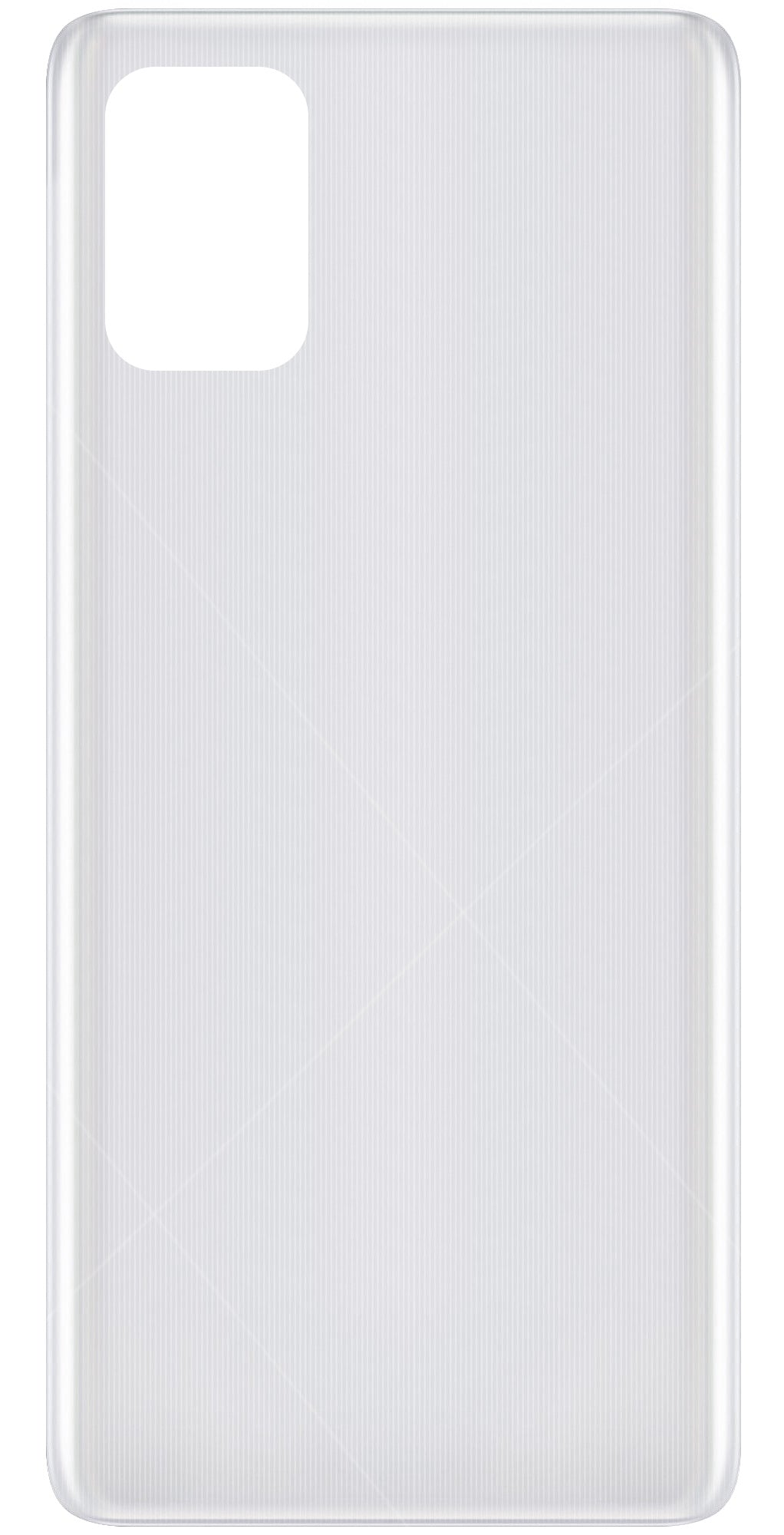 Akkufedél kompatibilis Samsung Galaxy A71 A715-höz, Ezüst