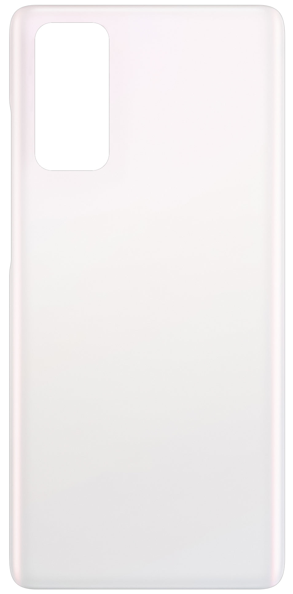 Akkufedél kompatibilis Samsung Galaxy S20 FE 5G G781-hez, fehér