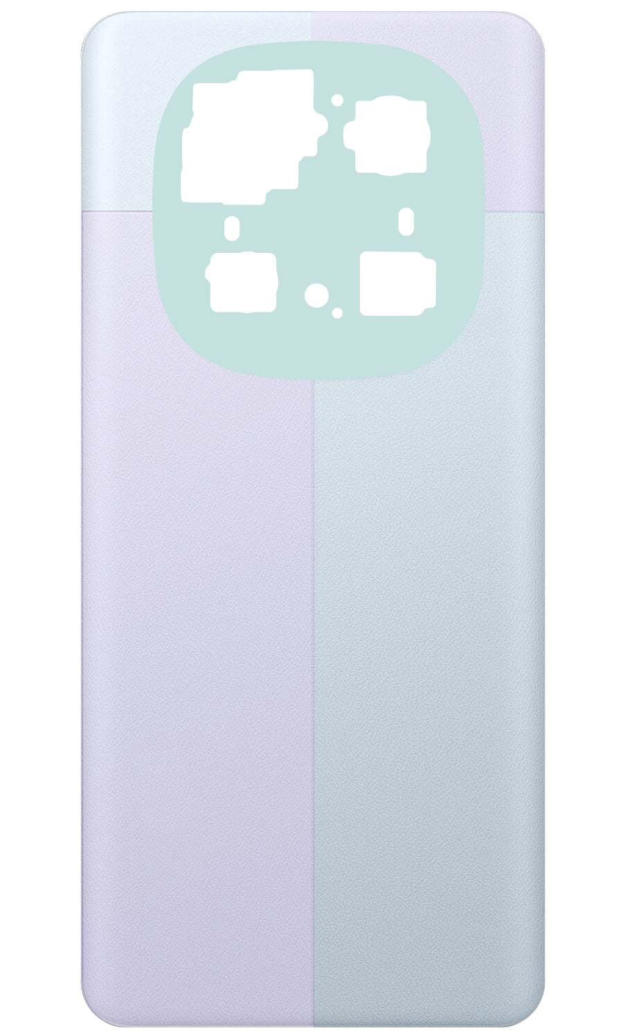 Akkumulátor fedél kompatibilis a Xiaomi Redmi Note 14 Pro 5G-vel, lila