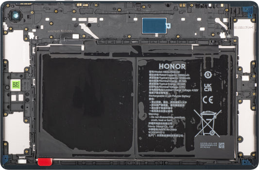 Honor Pad X8b akkumulátorfedél, LTE verzió, szürke (űrszürke), Service Pack 0235ASTW