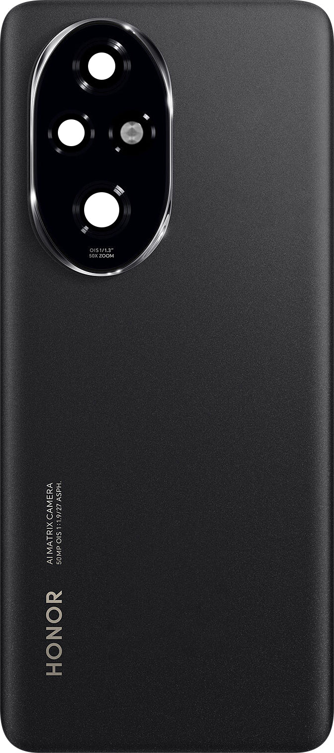 Honor 200 Pro akkufedél, fekete, Service Pack 0235AKNT