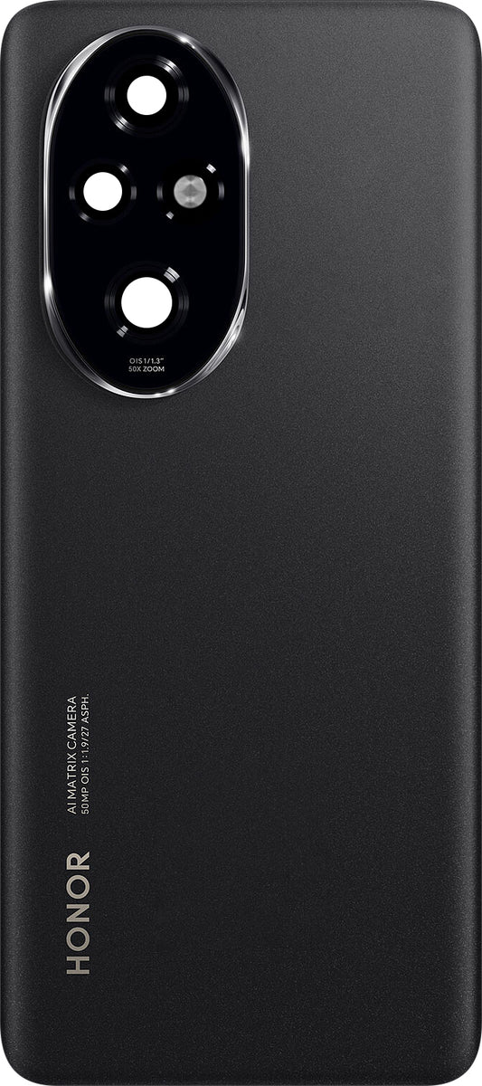 Akkumulátorfedél Honor 200 Pro, fekete, szervizcsomag 0235AKNT