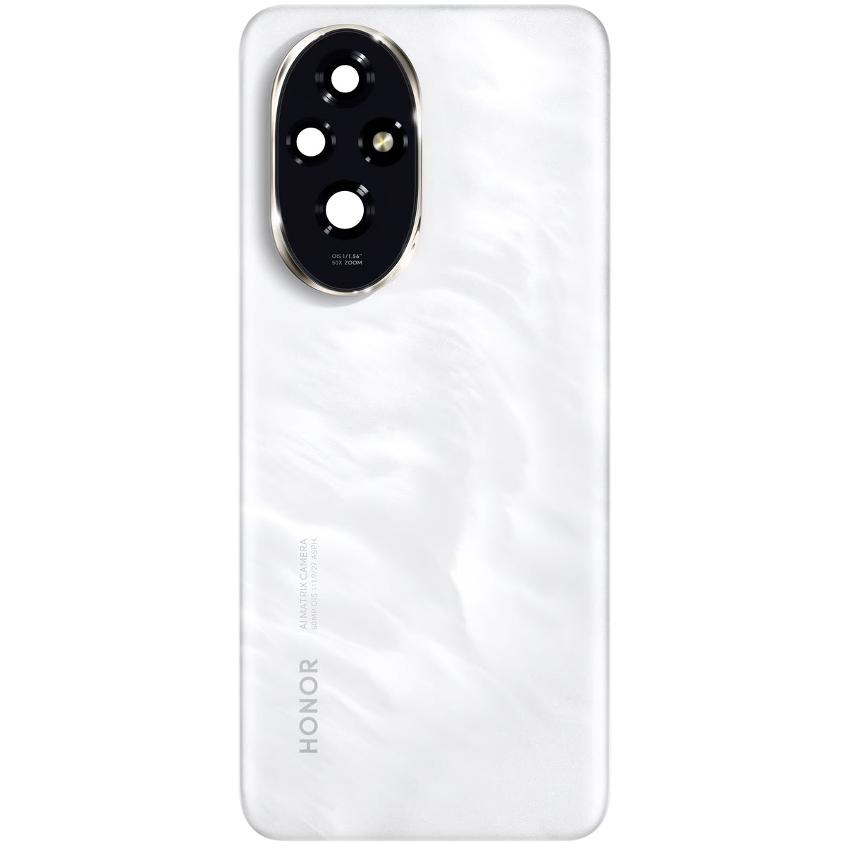 Honor 200 akkufedél, fehér (Moonlight White), Service Pack 0235AKMX