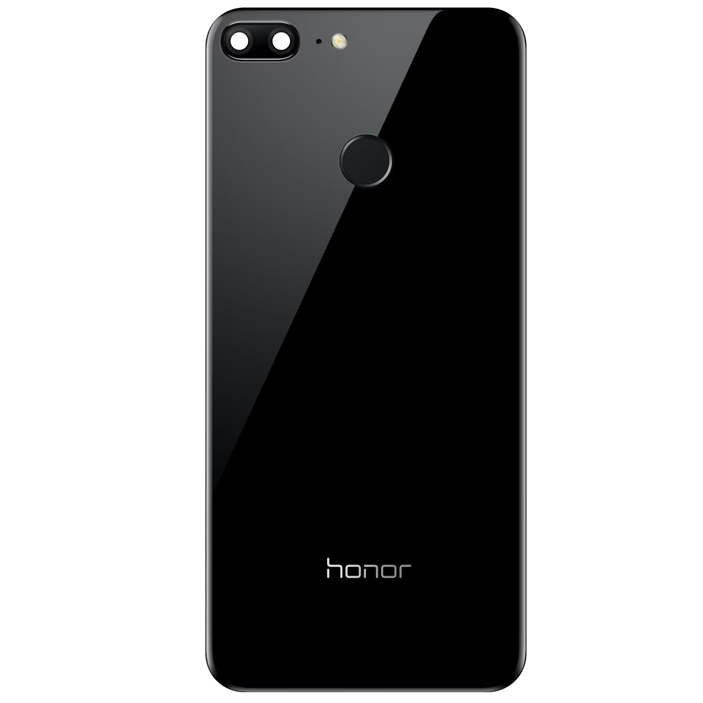 Akkumulátorfedél Honor 9 Lite, Fekete (Midnight Black), cserélhető