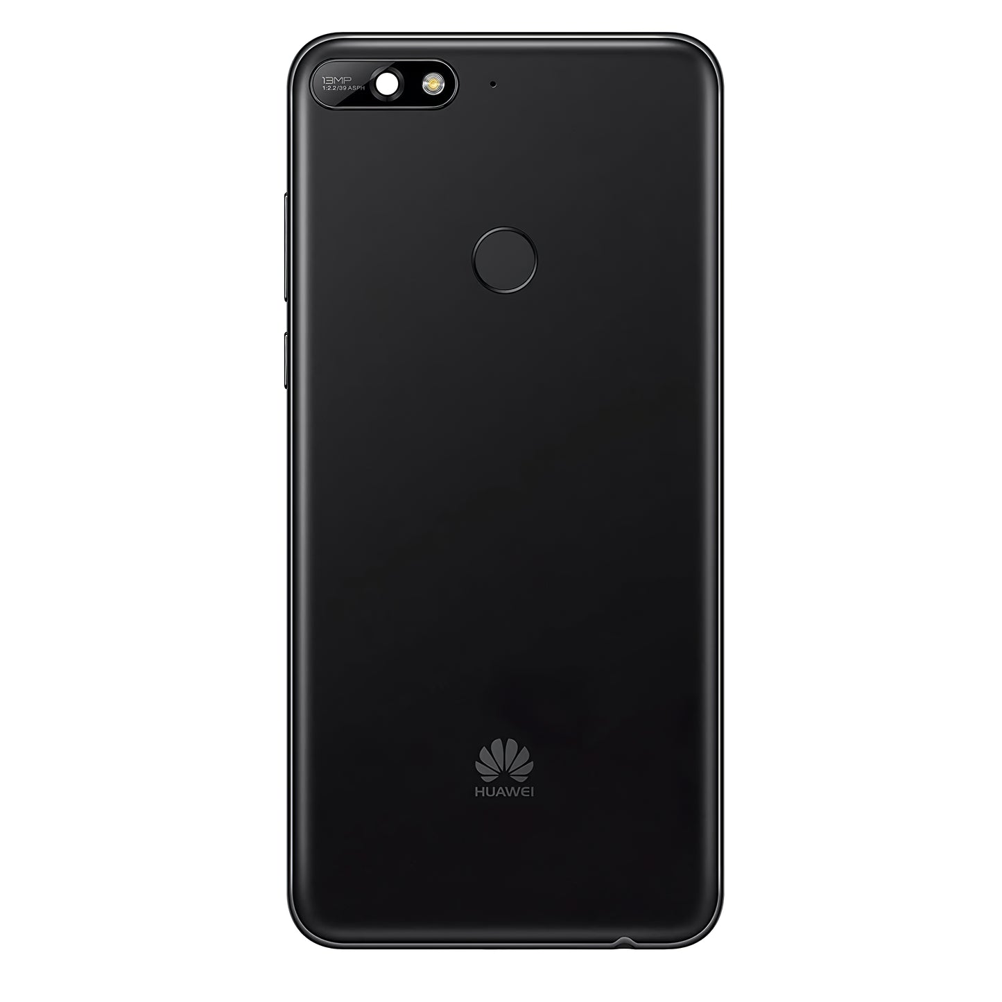 Akkumulátorfedél Huawei Y7 (2018), fekete, cserélhető