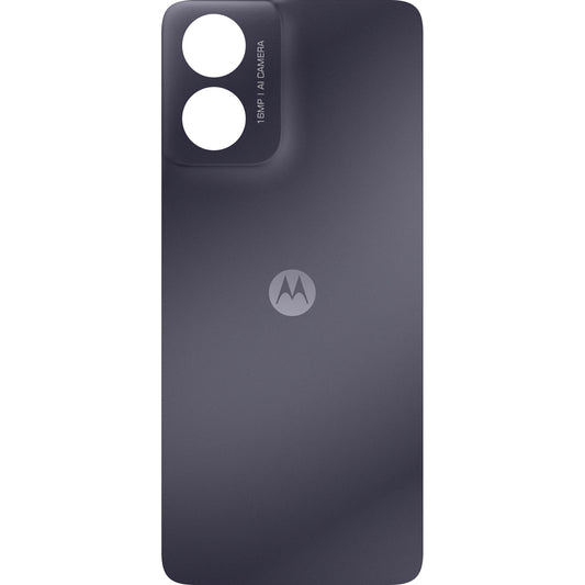 Akkumulátorfedél Motorola Moto G04, fekete (Concord Black), szervizcsomag 5S58C23910