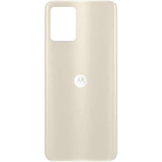Akkumulátorfedél Motorola Moto E13, bézs (krémfehér), cserélhető