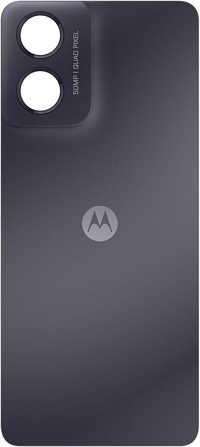 Motorola Moto G04s akkumulátor fedél, Fekete (Concord Black), Service Pack 5S58C24267