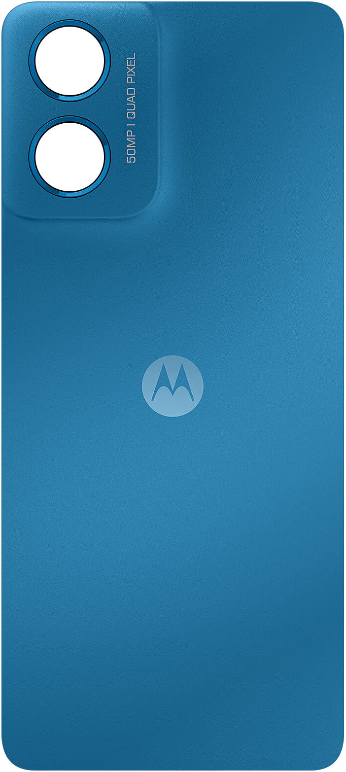 Motorola Moto G04s akkumulátor fedél, Kék (Satin Blue), Service Pack 5S58C24269