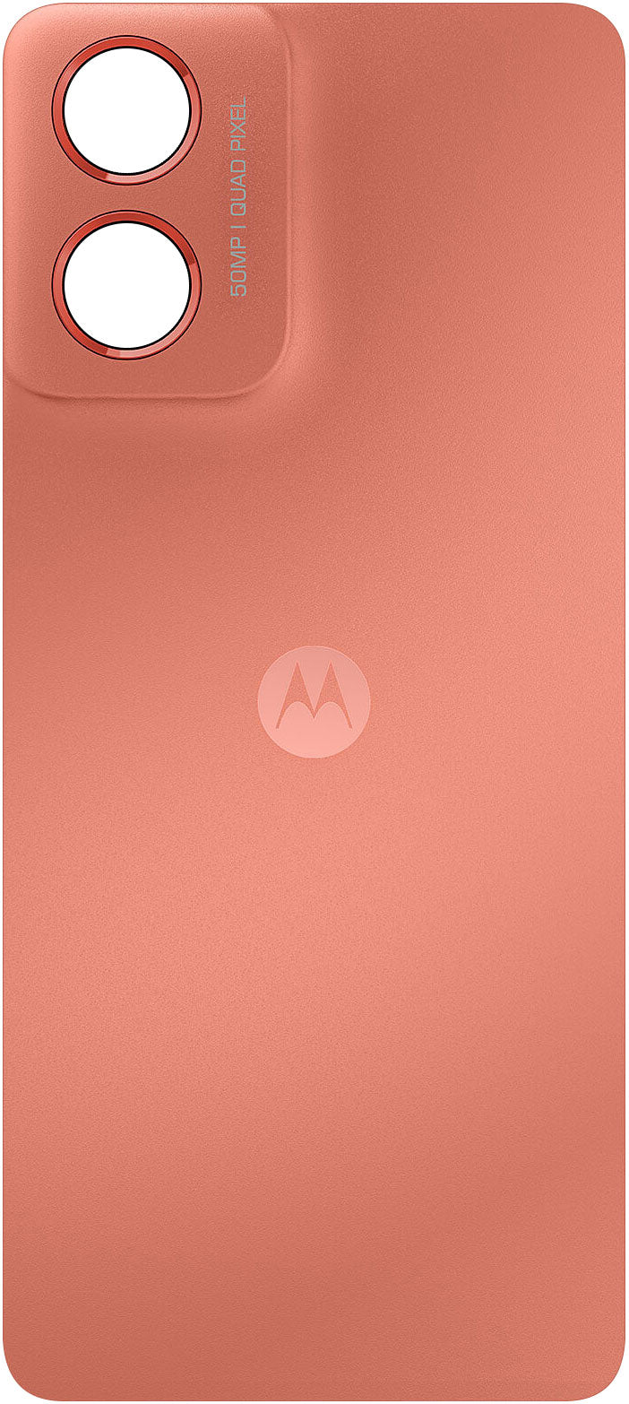 Motorola Moto G04s akkumulátor fedél, Narancssárga (Sunrise Orange), Service Pack 5S58C24270