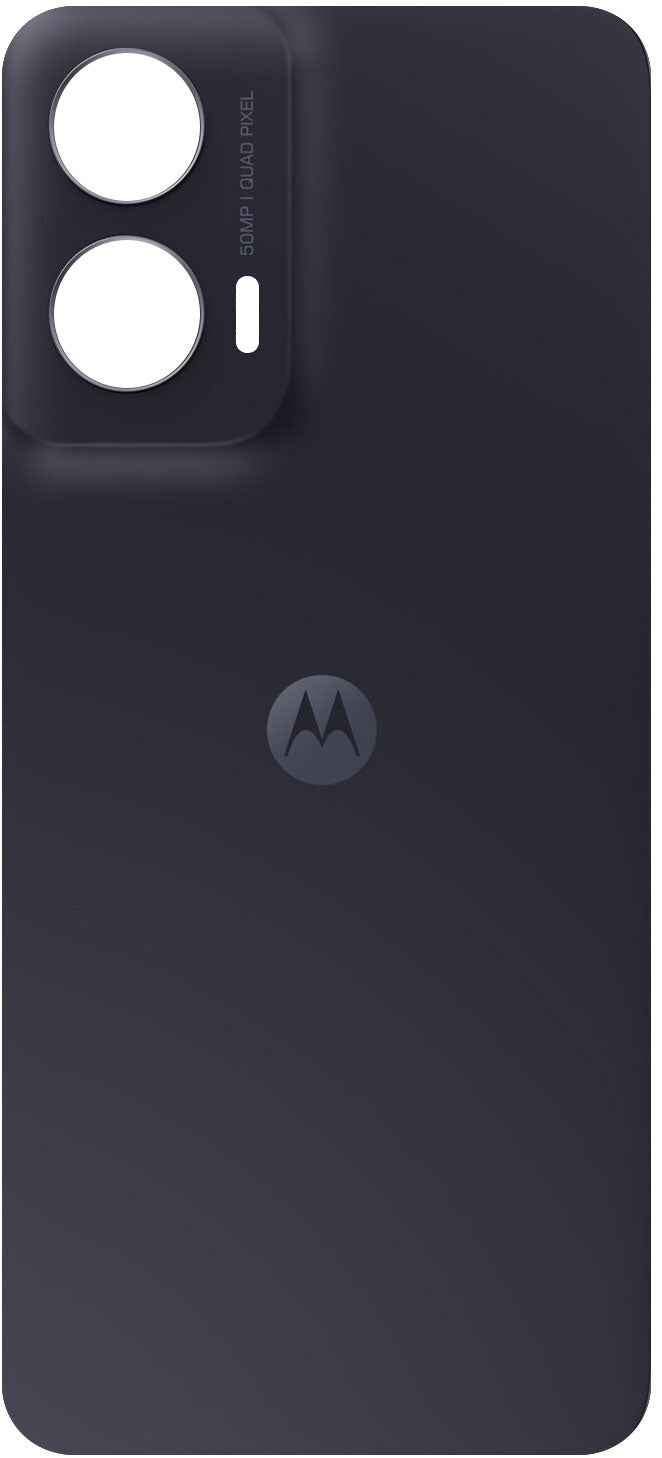 Akkufedél Motorola Moto G35, Fekete (Midnight Black), Swap 5S58C28884TD
