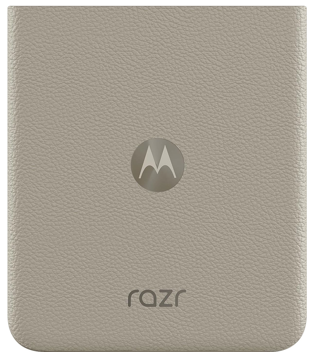 Motorola Razr 2024 / Razr 50 akkumulátor fedél, Krém (Pumice Stone), Service Pack SL98E12657